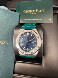 Thumbnail for Audemars Piguet Royal Oak Selfwinding Blue DIal 15551ST.ZZ.1356ST.05