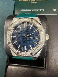 Thumbnail for Audemars Piguet Royal Oak Selfwinding Blue DIal 15551ST.ZZ.1356ST.05