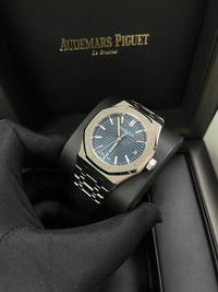 Thumbnail for Audemars Piguet Royal Oak Selfwinding 37mm Stainless Steel Blue Dial 15550ST.OO.1356ST.06