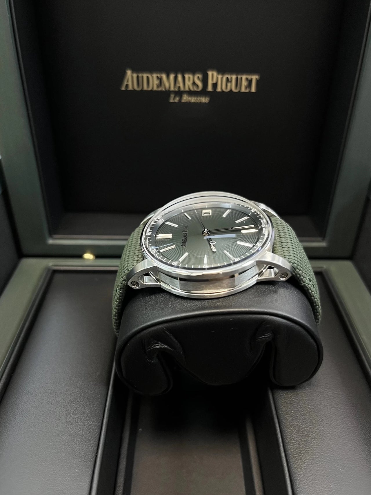 Audemars Piguet Code 11.59 Green Dial 15210ST.OO.A056KB.01 - WatchesOff5thWatch