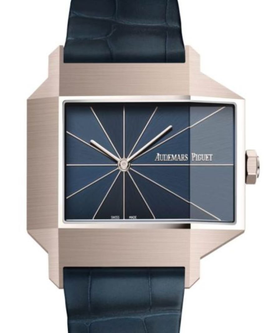 Audemars Piguet Remaster02 limited edition sand gold case with blue dial reference 15240SG.OO.A347CR.01