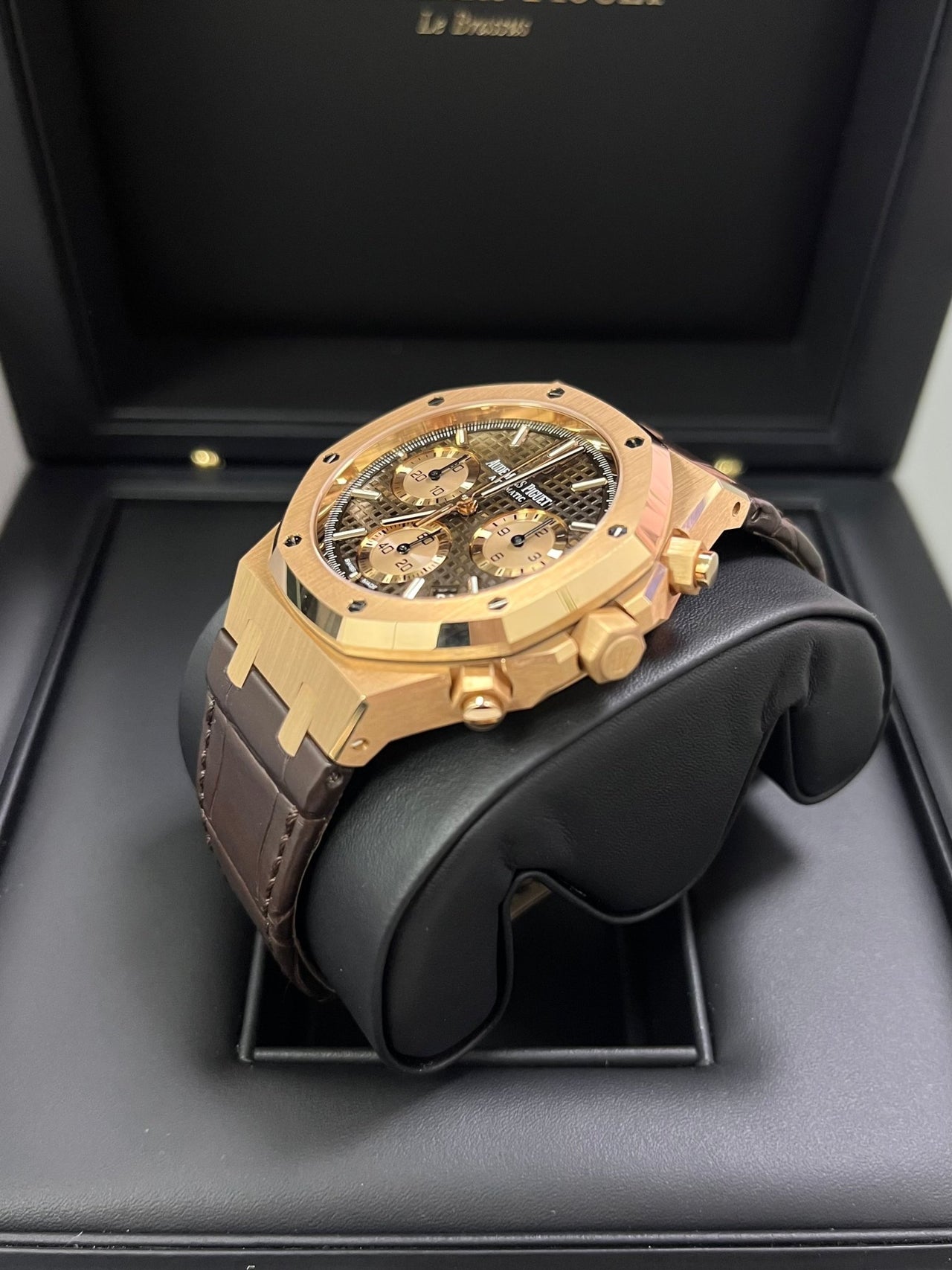 Audemars Piguet Royal Oak Chronograph 41mm Brown Dial (Reference # 26239OR.OO.D821CR.01) - WatchesOff5thWatch