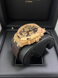 Thumbnail for Audemars Piguet Royal Oak Chronograph 41mm Brown Dial (Reference # 26239OR.OO.D821CR.01) - WatchesOff5thWatch