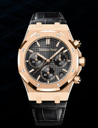 Thumbnail for Audemars Piguet Royal Oak Chronograph Black Dial 26240OR.OO.D002CR.02 - WatchesOff5thWatch