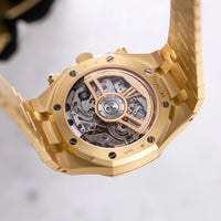 Thumbnail for Audemars Piguet Royal Oak Chronograph Yellow Gold Smoked Champagne dial 26240BA.OO.1320BA.02 - WatchesOff5thWatch