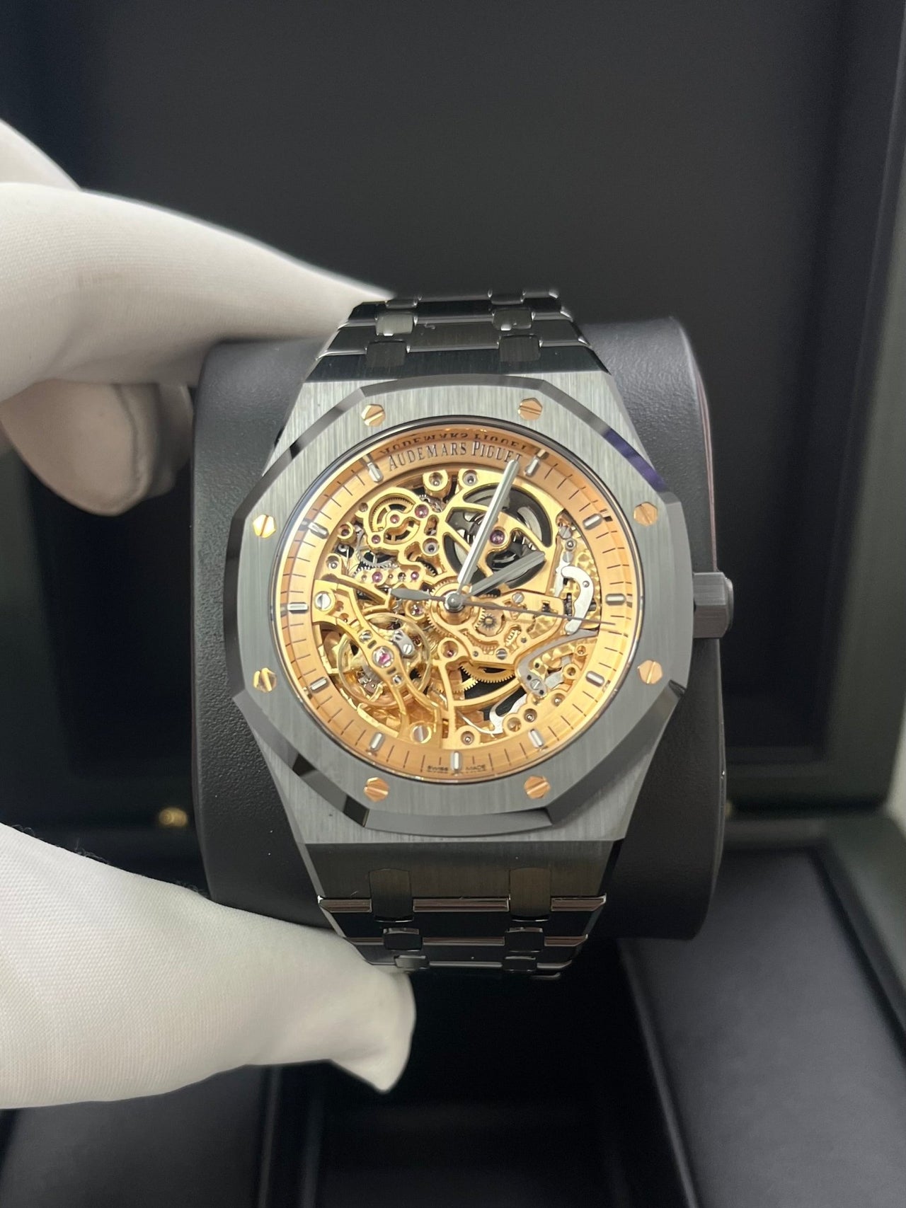 Audemars Piguet Royal Oak Double Balance Wheel Openworked 15416CE.OO.1225CE.02 Limited Edition of 150 - WatchesOff5thWatch