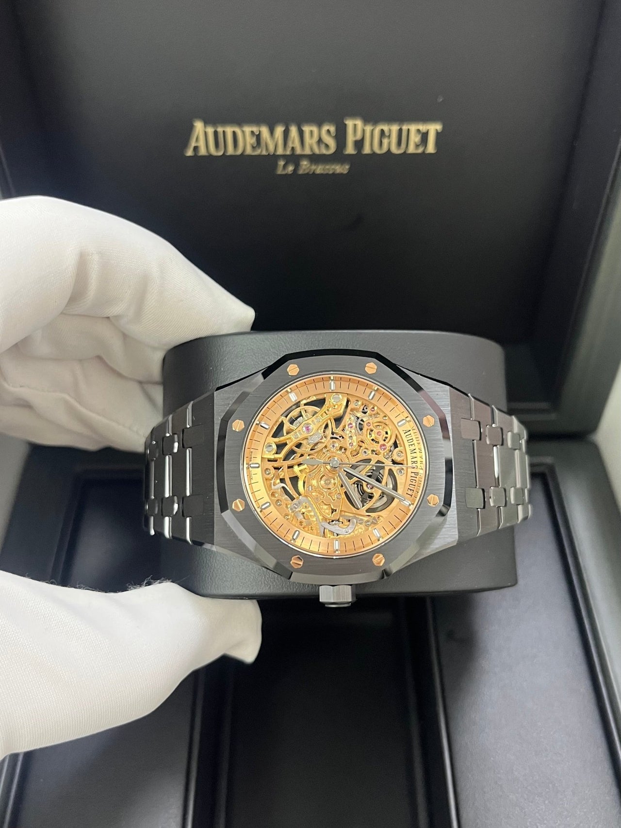 Audemars Piguet Royal Oak Double Balance Wheel Openworked 15416CE.OO.1225CE.02 Limited Edition of 150 - WatchesOff5thWatch