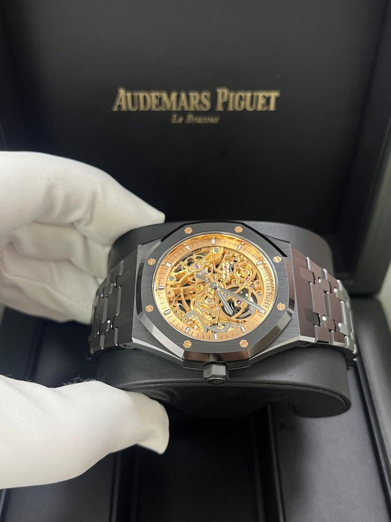 Audemars Piguet Royal Oak Double Balance Wheel Openworked 15416CE.OO.1225CE.02 Limited Edition of 150 - WatchesOff5thWatch