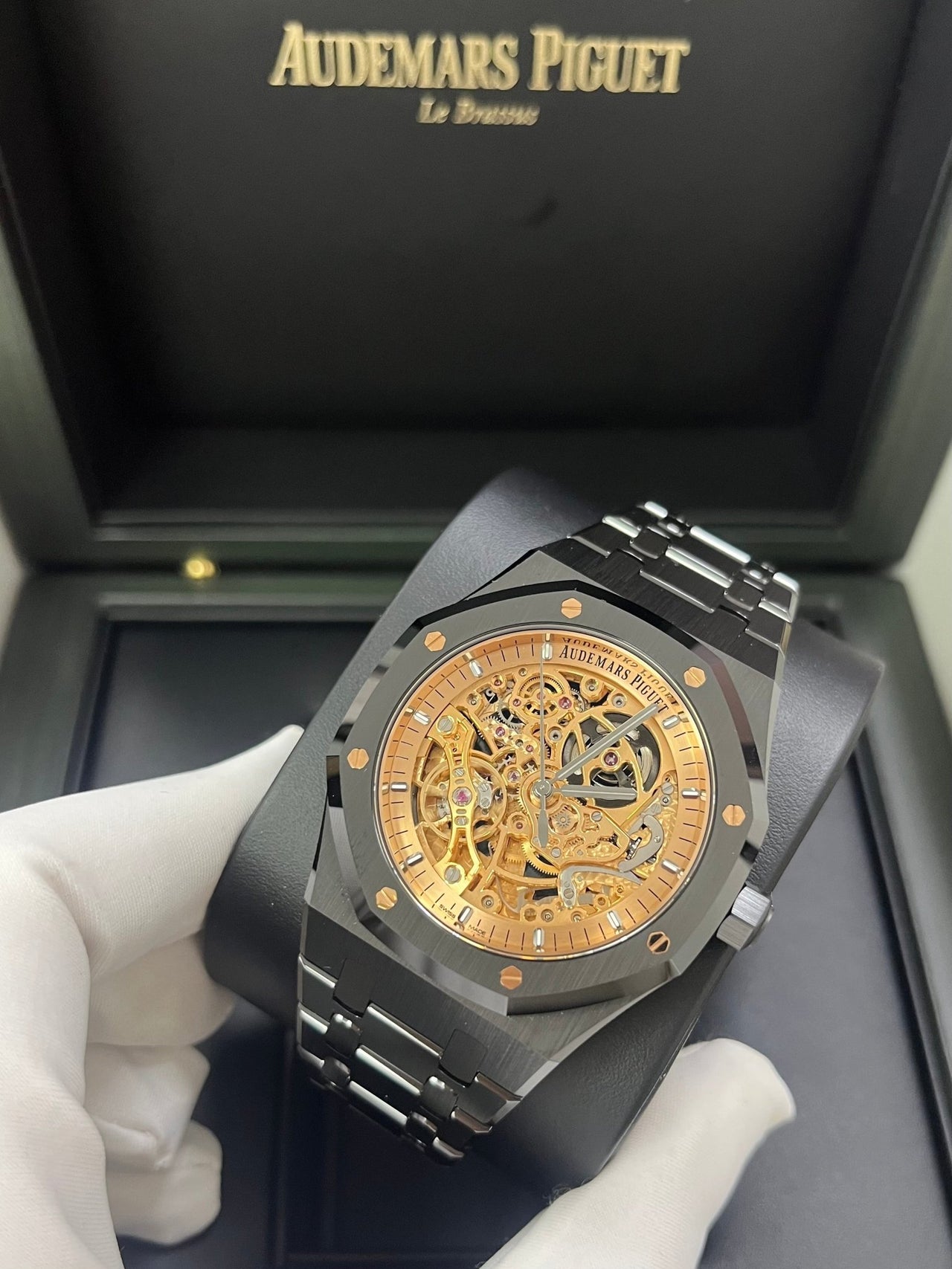 Audemars Piguet Royal Oak Double Balance Wheel Openworked 15416CE.OO.1225CE.02 Limited Edition of 150 - WatchesOff5thWatch