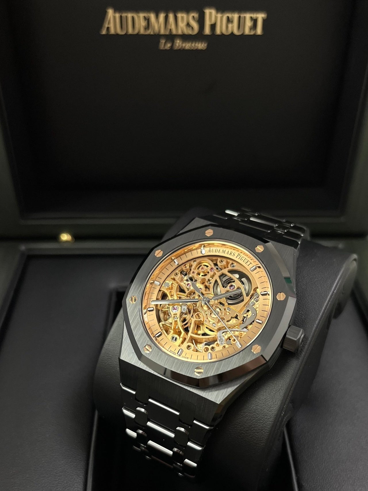 Audemars Piguet Royal Oak Double Balance Wheel Openworked 15416CE.OO.1225CE.02 Limited Edition of 150 - WatchesOff5thWatch