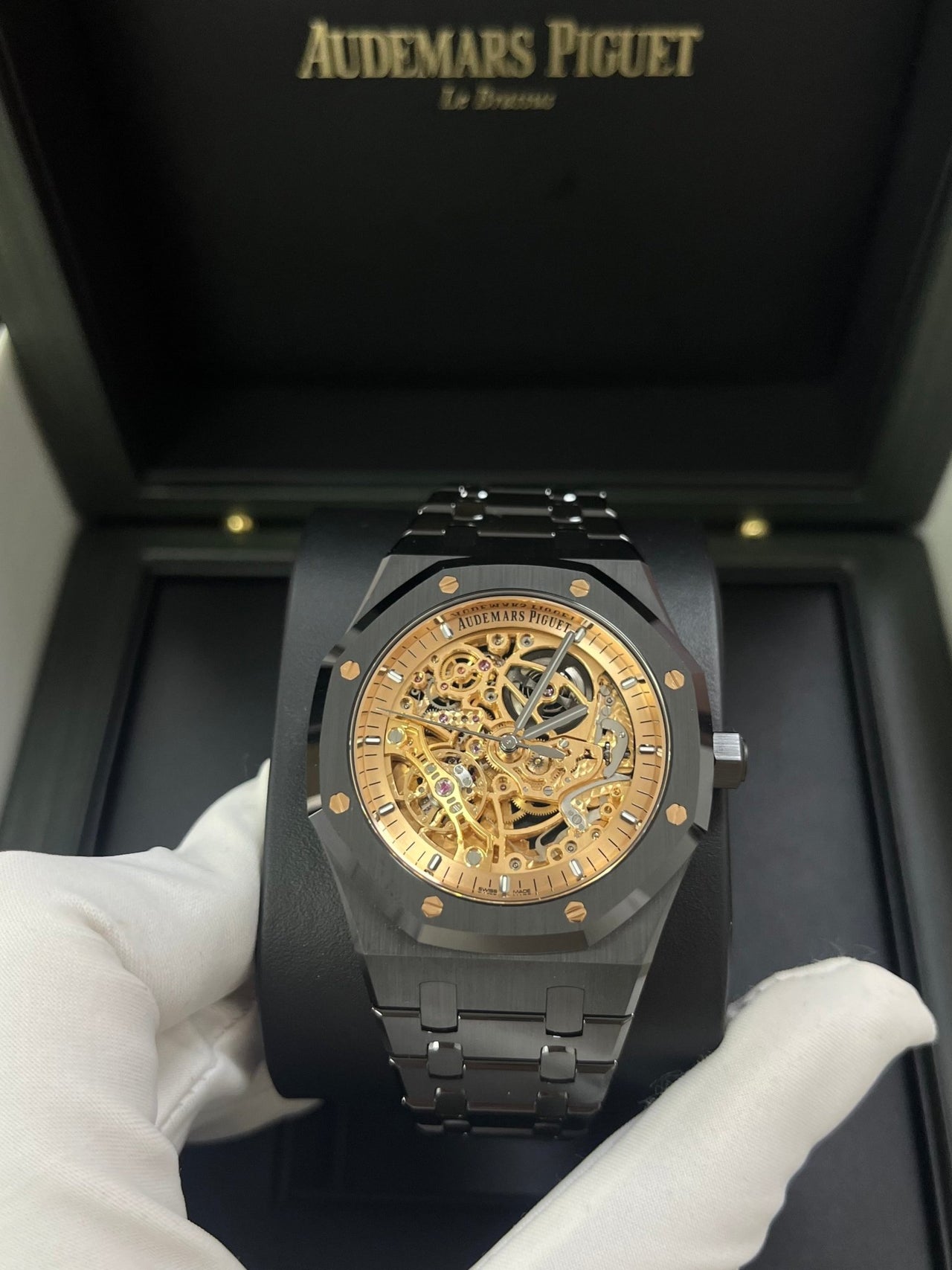 Audemars Piguet Royal Oak Double Balance Wheel Openworked 15416CE.OO.1225CE.02 Limited Edition of 150 - WatchesOff5thWatch