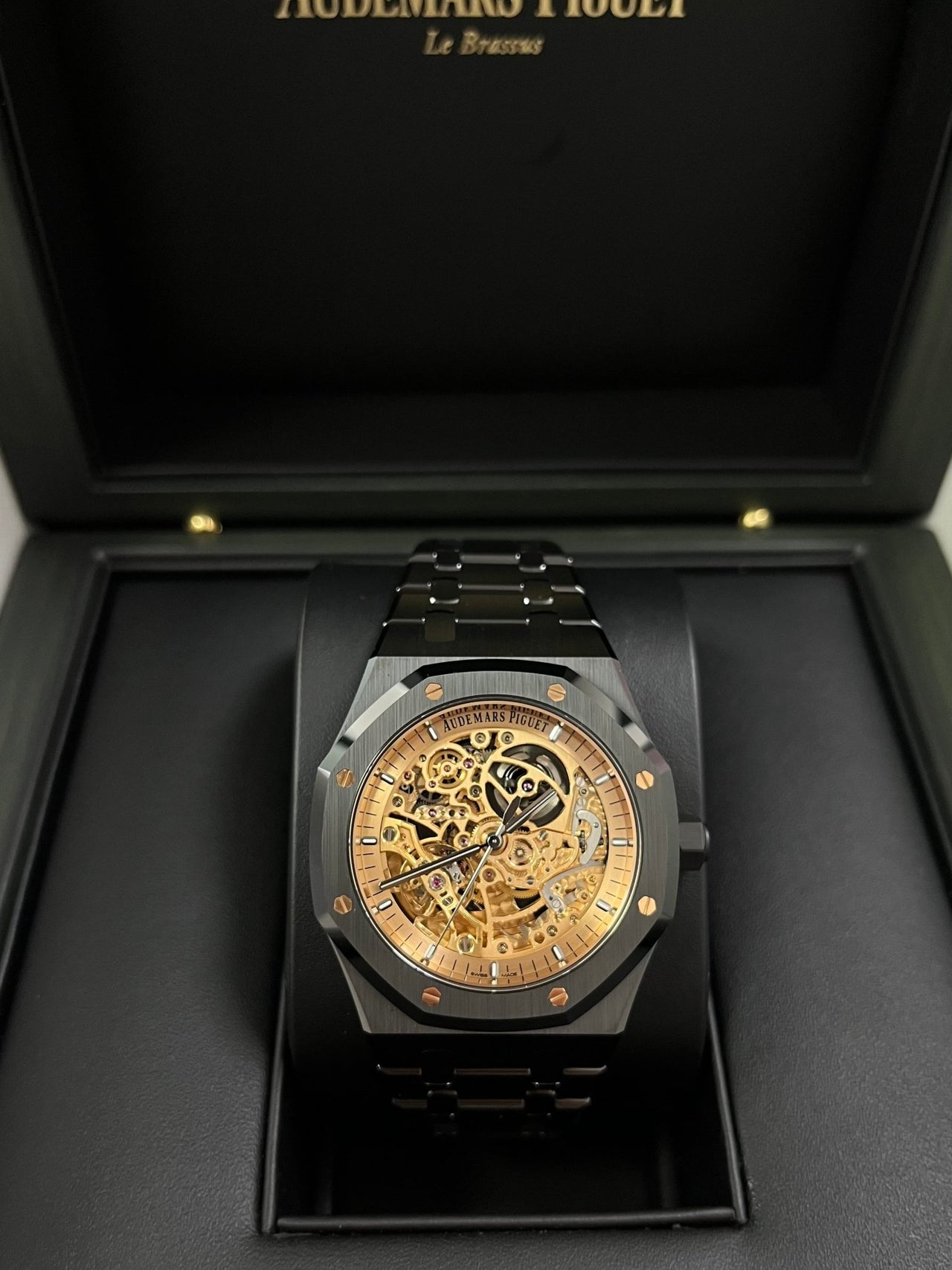 Audemars Piguet Royal Oak Double Balance Wheel Openworked 15416CE.OO.1225CE.02 Limited Edition of 150 - WatchesOff5thWatch