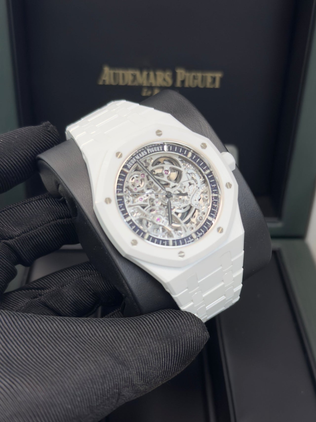 Audemars Piguet Royal Oak Double Balance Wheel Openworked Limited Edition of 30 15416CB.OO.1225CB.01 - WatchesOff5th