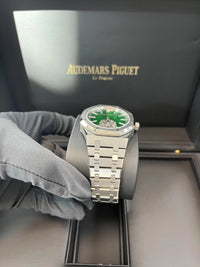 Thumbnail for Audemars Piguet Royal Oak Flying Tourbillon Titanium Green Dial (Ref 26534TI.OO.1220TI.01) - WatchesOff5thWatch