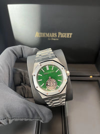 Thumbnail for Audemars Piguet Royal Oak Flying Tourbillon Titanium Green Dial (Ref 26534TI.OO.1220TI.01) - WatchesOff5thWatch
