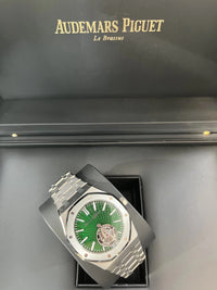 Thumbnail for Audemars Piguet Royal Oak Flying Tourbillon Titanium Green Dial (Ref 26534TI.OO.1220TI.01) - WatchesOff5thWatch