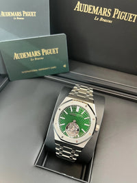 Thumbnail for Audemars Piguet Royal Oak Flying Tourbillon Titanium Green Dial (Ref 26534TI.OO.1220TI.01) - WatchesOff5thWatch