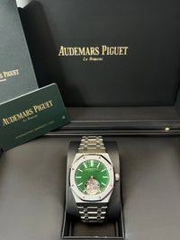 Thumbnail for Audemars Piguet Royal Oak Flying Tourbillon Titanium Green Dial (Ref 26534TI.OO.1220TI.01) - WatchesOff5thWatch