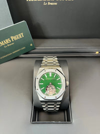 Thumbnail for Audemars Piguet Royal Oak Flying Tourbillon Titanium Green Dial (Ref 26534TI.OO.1220TI.01) - WatchesOff5thWatch