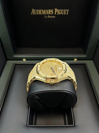Thumbnail for Audemars Piguet Royal Oak Frosted Gold Selfwinding 34mm Yellow Gold 77450BA.GG.1361BA.01 - WatchesOff5thWatch