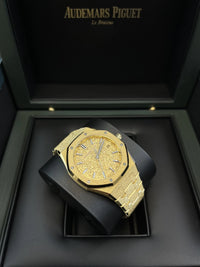 Thumbnail for Audemars Piguet Royal Oak Frosted Gold Selfwinding 34mm Yellow Gold 77450BA.GG.1361BA.01 - WatchesOff5thWatch