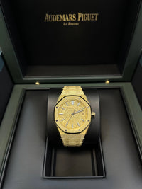 Thumbnail for Audemars Piguet Royal Oak Frosted Gold Selfwinding 34mm Yellow Gold 77450BA.GG.1361BA.01 - WatchesOff5thWatch