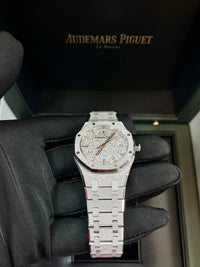 Thumbnail for Audemars Piguet Royal Oak Frosted Gold Selfwinding 77450BC.GG.1361BC.01 - WatchesOff5thWatch