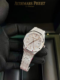 Thumbnail for Audemars Piguet Royal Oak Frosted Gold Selfwinding 77450BC.GG.1361BC.01 - WatchesOff5thWatch