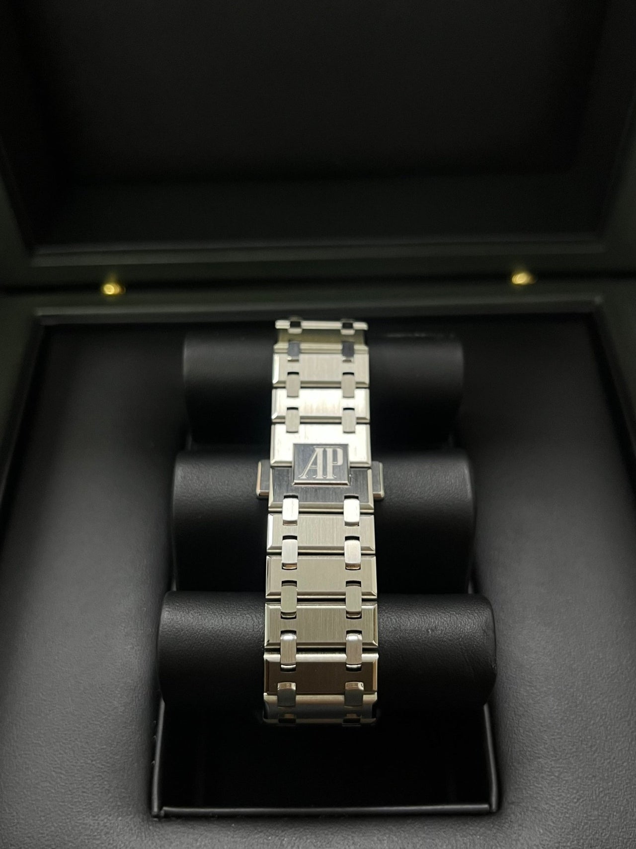 Audemars Piguet Royal Oak Jumbo "Jumbo" Extra - Thin Squelette "50TH ANNIVERSARY" Ref. 16204ST.OO.1240ST.01 - WatchesOff5th