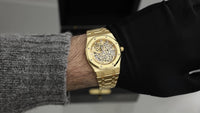 Thumbnail for Audemars Piguet Royal Oak Jumbo Openworked Yellow Gold 16204BA - WatchesOff5thWatch