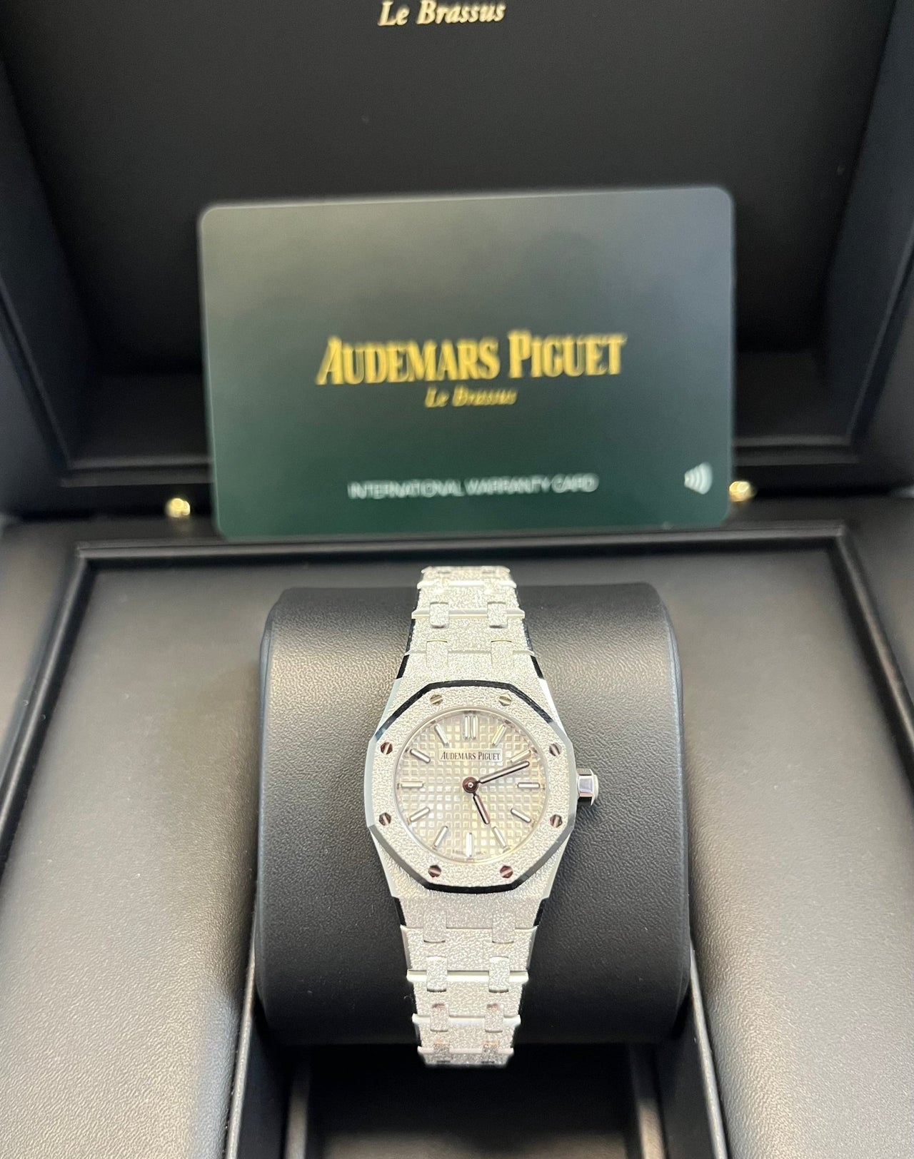 Audemars Piguet Royal Oak Mini FROSTED GOLD QUARTZ 67630BC.GG.1312BC.01 - WatchesOff5thWatch