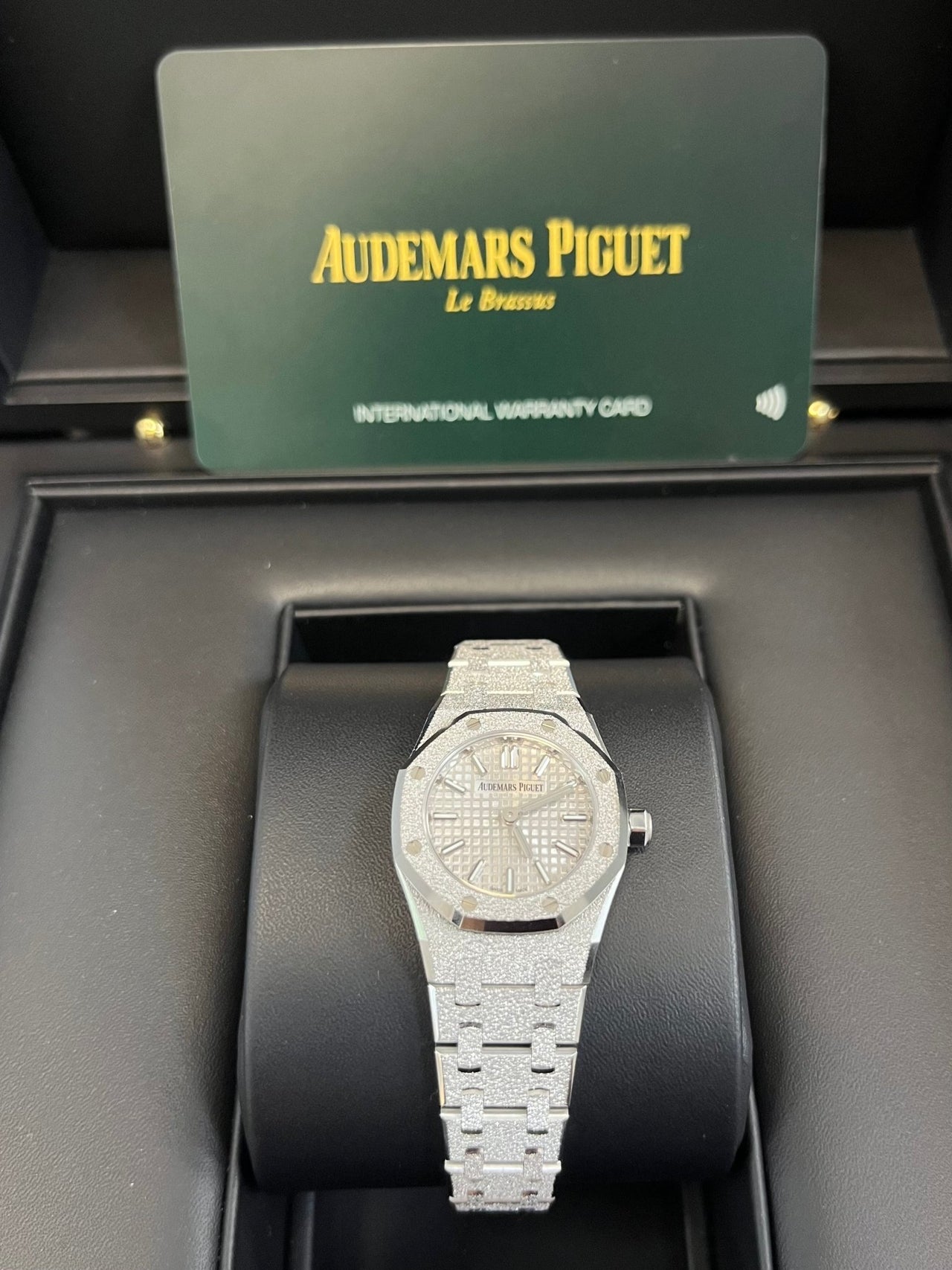 Audemars Piguet Royal Oak Mini FROSTED GOLD QUARTZ 67630BC.GG.1312BC.01 - WatchesOff5thWatch