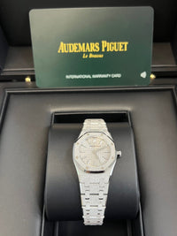 Thumbnail for Audemars Piguet Royal Oak Mini FROSTED GOLD QUARTZ 67630BC.GG.1312BC.01 - WatchesOff5thWatch