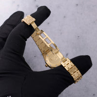 Thumbnail for Audemars Piguet Royal Oak Mini Quartz 23mm 18K Yellow Gold White Mother of Pearl Dial (Ref 67630BA.OO.1312BA.03) - WatchesOff5thWatch