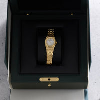 Thumbnail for Audemars Piguet Royal Oak Mini Quartz 23mm 18K Yellow Gold White Mother of Pearl Dial (Ref 67630BA.OO.1312BA.03) - WatchesOff5thWatch