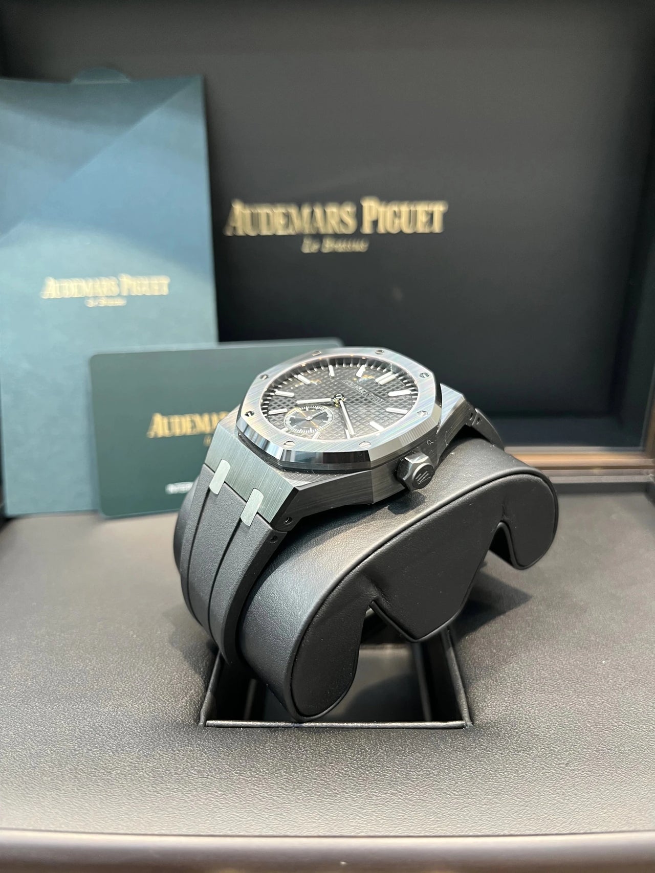 Audemars Piguet Royal Oak Minute Repeater Supersonnerie Black Ceramic Black Dial Fixed Bezel (Ref 26591CE.OO.D002CA.01) - WatchesOff5thWatch