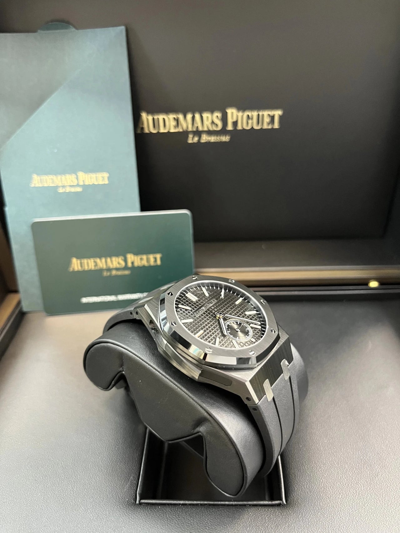Audemars Piguet Royal Oak Minute Repeater Supersonnerie Black Ceramic Black Dial Fixed Bezel (Ref 26591CE.OO.D002CA.01) - WatchesOff5thWatch