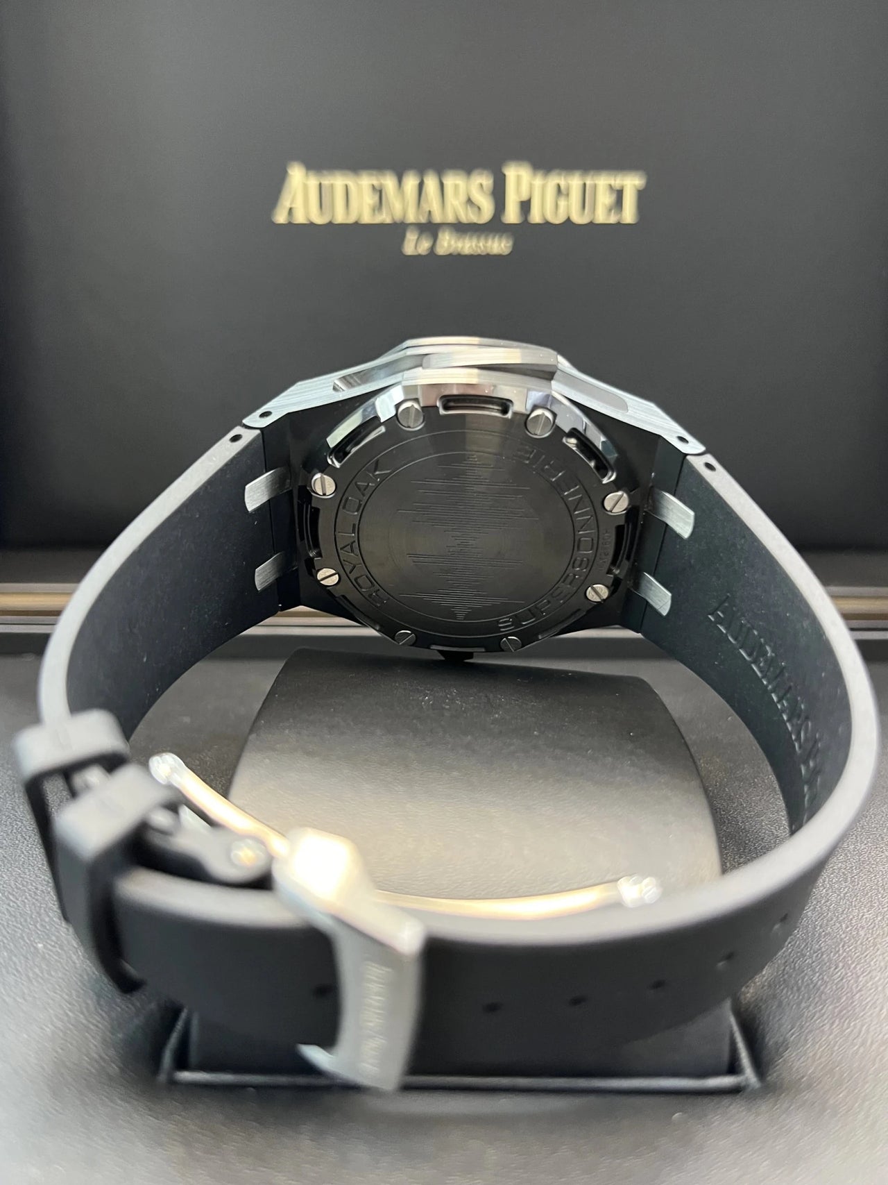 Audemars Piguet Royal Oak Minute Repeater Supersonnerie Black Ceramic Black Dial Fixed Bezel (Ref 26591CE.OO.D002CA.01) - WatchesOff5thWatch