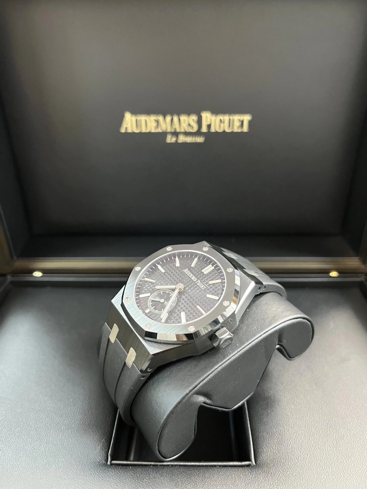 Audemars Piguet Royal Oak Minute Repeater Supersonnerie Black Ceramic Black Dial Fixed Bezel (Ref 26591CE.OO.D002CA.01) - WatchesOff5thWatch