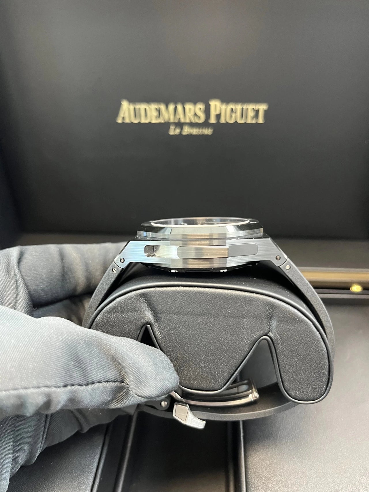 Audemars Piguet Royal Oak Minute Repeater Supersonnerie Black Ceramic Black Dial Fixed Bezel (Ref 26591CE.OO.D002CA.01) - WatchesOff5thWatch