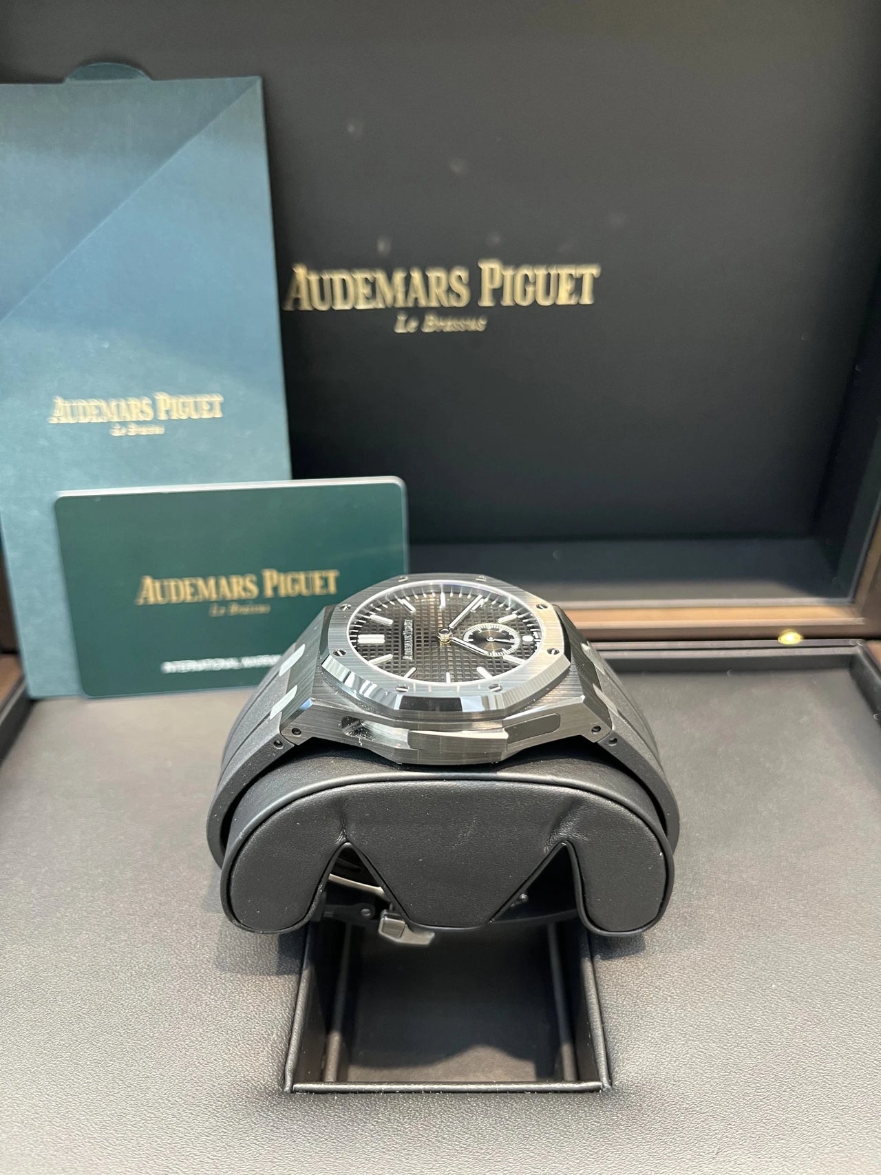 Audemars Piguet Royal Oak Minute Repeater Supersonnerie Black Ceramic Black Dial Fixed Bezel (Ref 26591CE.OO.D002CA.01) - WatchesOff5thWatch