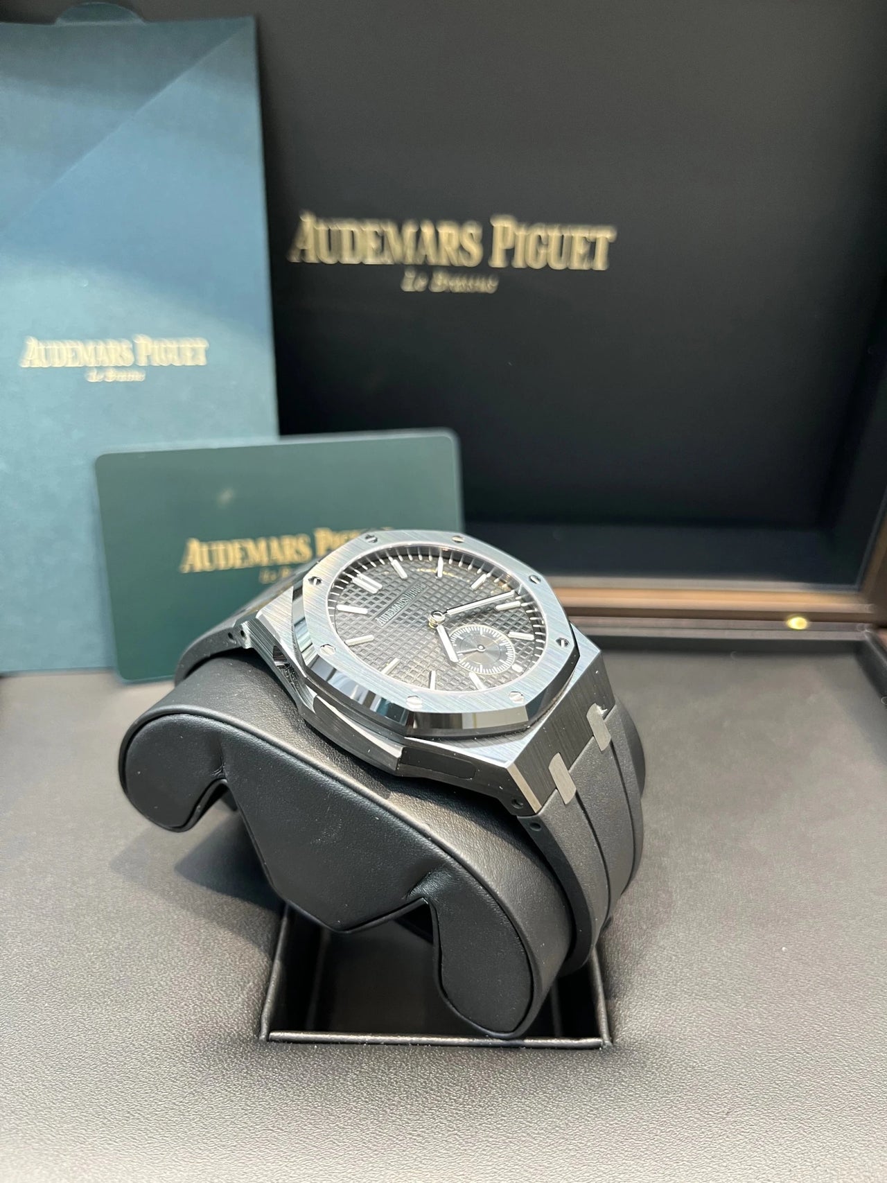 Audemars Piguet Royal Oak Minute Repeater Supersonnerie Black Ceramic Black Dial Fixed Bezel (Ref 26591CE.OO.D002CA.01) - WatchesOff5thWatch