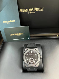 Thumbnail for Audemars Piguet Royal Oak Minute Repeater Supersonnerie Black Ceramic Black Dial Fixed Bezel (Ref 26591CE.OO.D002CA.01) - WatchesOff5thWatch