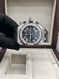 Thumbnail for Audemars Piguet Royal Oak Offshore Lady Chronograph Diamond Bezel 26048sk.zz.d002ca.01 - WatchesOff5thWatch