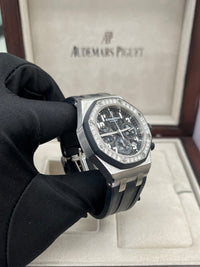 Thumbnail for Audemars Piguet Royal Oak Offshore Lady Chronograph Diamond Bezel 26048sk.zz.d002ca.01 - WatchesOff5thWatch