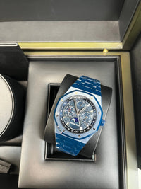 Thumbnail for Audemars Piguet Royal Oak Perpetual Calendar 41mm Bleu Nuit Blue Ceramic Ref 26674CD.OO.1225CD.01