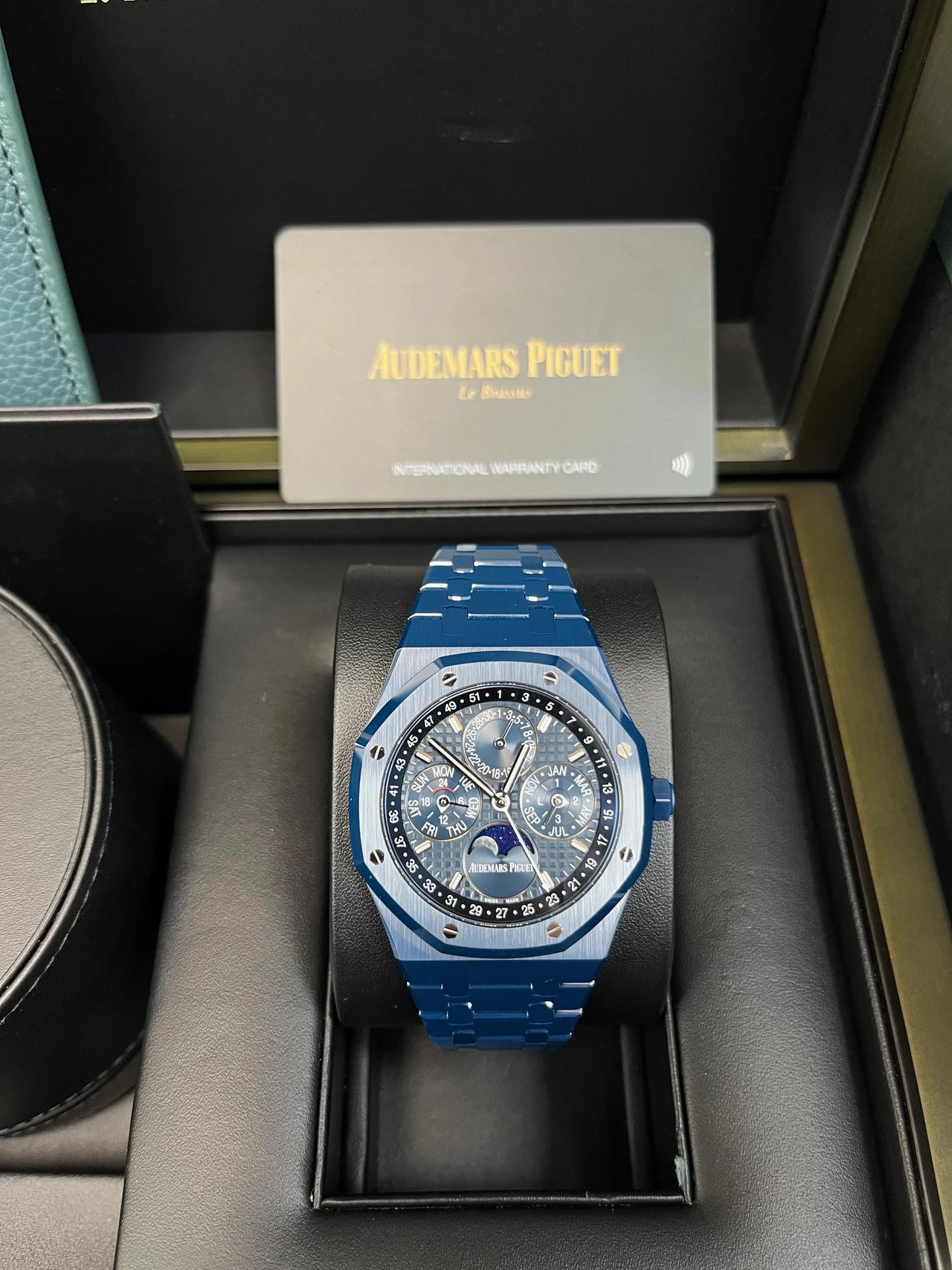 Audemars Piguet Royal Oak Perpetual Calendar 41mm Bleu Nuit Blue Ceramic Ref 26674CD.OO.1225CD.01