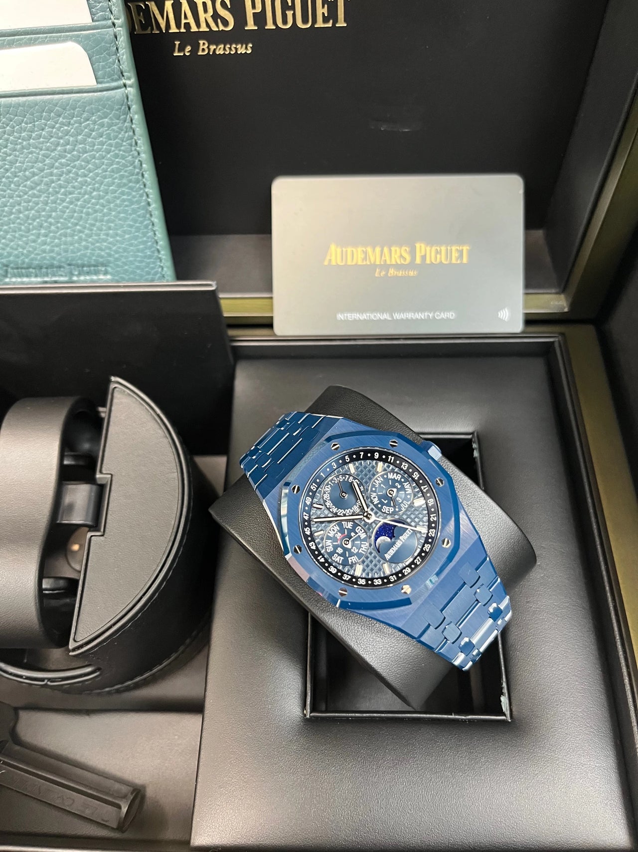 Audemars Piguet Royal Oak Perpetual Calendar 41mm Bleu Nuit Blue Ceramic Ref 26674CD.OO.1225CD.01