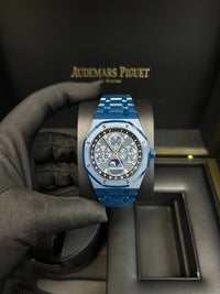 Thumbnail for Audemars Piguet Royal Oak Perpetual Calendar 41mm Bleu Nuit Blue Ceramic Ref 26674CD.OO.1225CD.01
