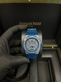Thumbnail for Audemars Piguet Royal Oak Perpetual Calendar 41mm Bleu Nuit Blue Ceramic Ref 26674CD.OO.1225CD.01